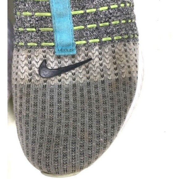 Nike React Phantom Run Flyknit 2-Men Sz 9.5-Crater Gray Running Shoes-CZ7865-100 - Picture 6 of 10